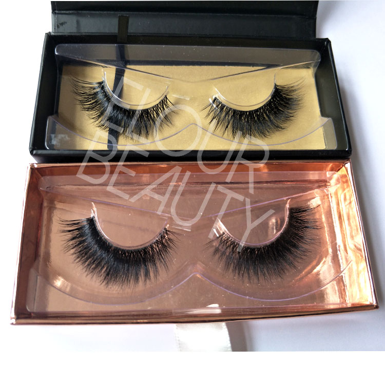 Wholesale fashion lady 3D mink lashes custom packaging vendor China EL42